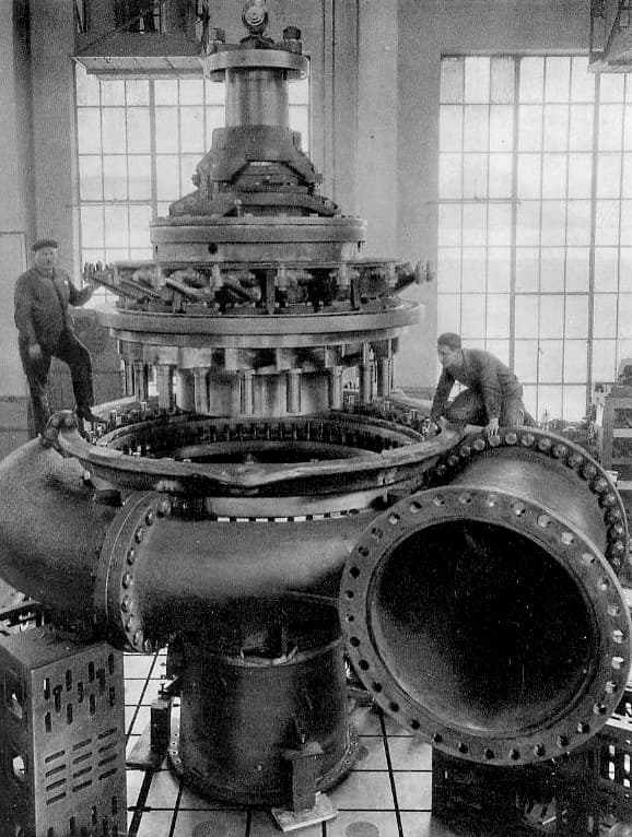 Charmilles turbine